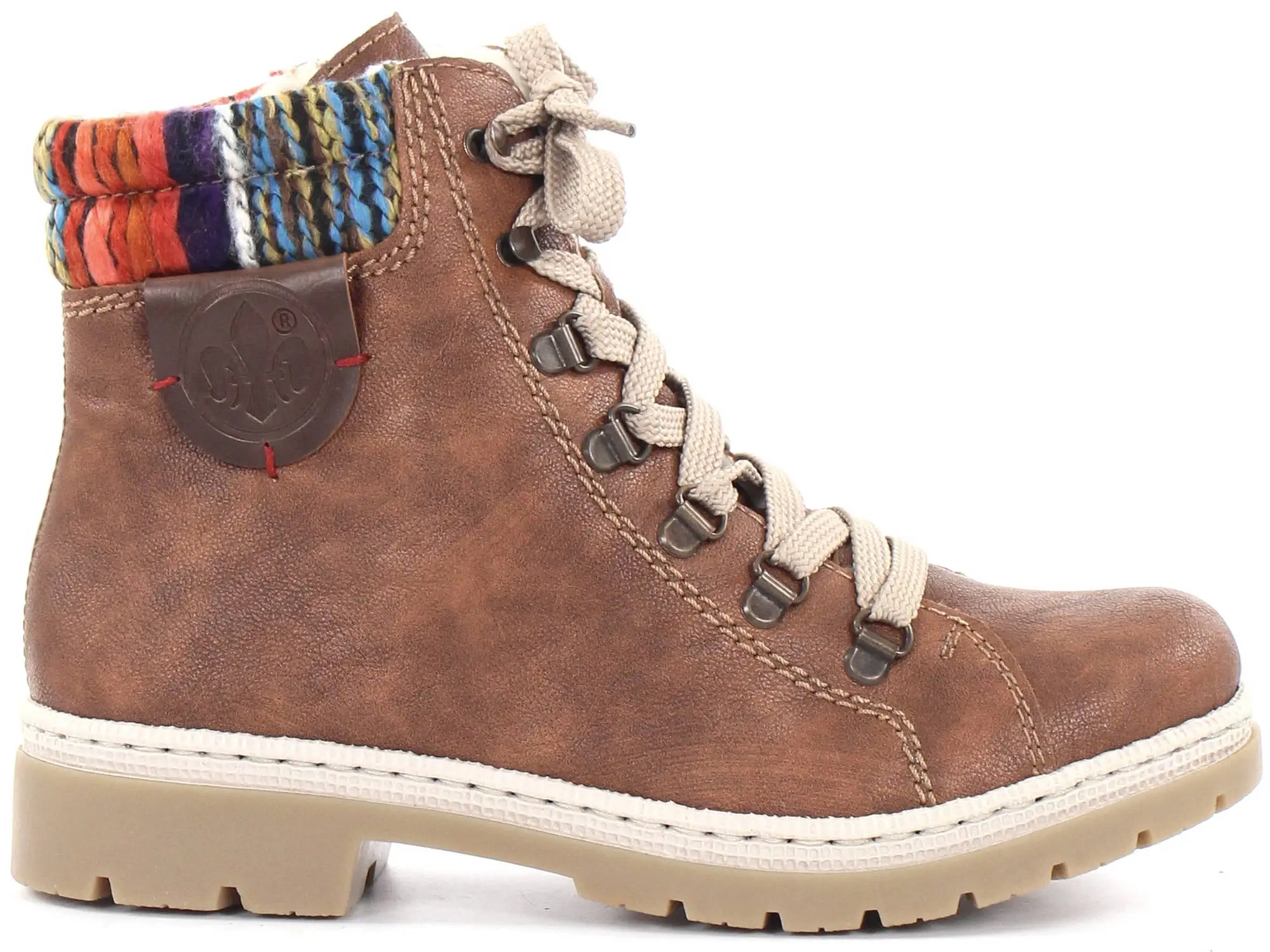 Rieker Naisten Lämminvuoriset Nilkkurit Y9430-22 Ruskea 1 Rieker Naisten Lämminvuoriset Nilkkurit Y9430-22 Ruskea