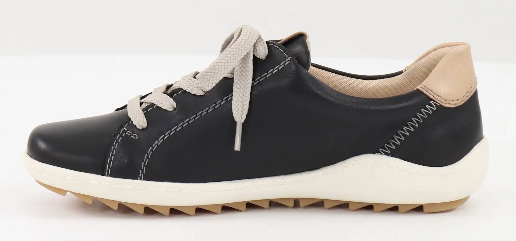 Rieker Remonte Naisten Kävelykengät Nahkaa R1426-01 Musta 2 Rieker Remonte Naisten Kävelykengät Nahkaa R1426-01 Musta - Image 2