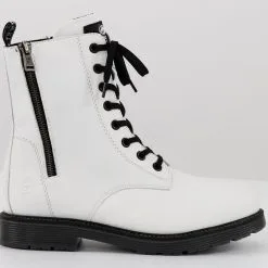 Rieker Remonte Naisten Nahkanilkkurit D4871-80 Valkoinen