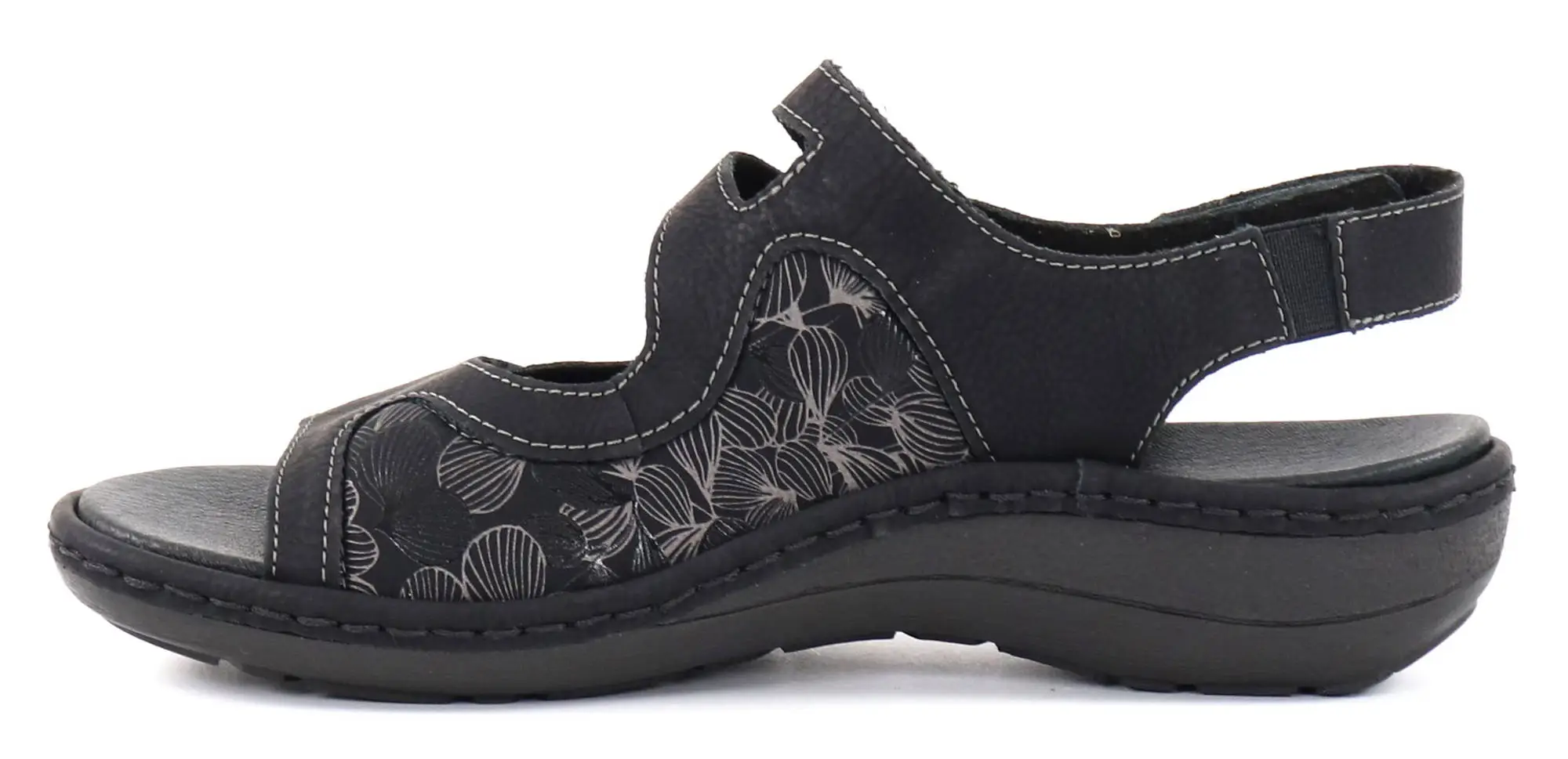 Rieker Remonte Naisten Sandaalit Leveä Lesti D7647-01 Musta 2 Rieker Remonte Naisten Sandaalit Leveä Lesti D7647-01 Musta - Image 2