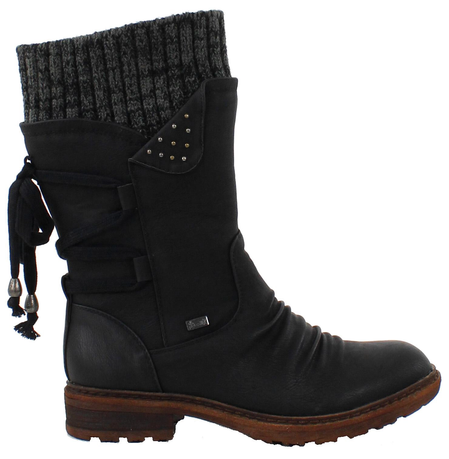 Rieker Saappaat 94773-00 Musta 1 Rieker Saappaat 94773-00 Musta