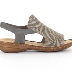 Rieker Sandaalit 60840-42 Harmaa