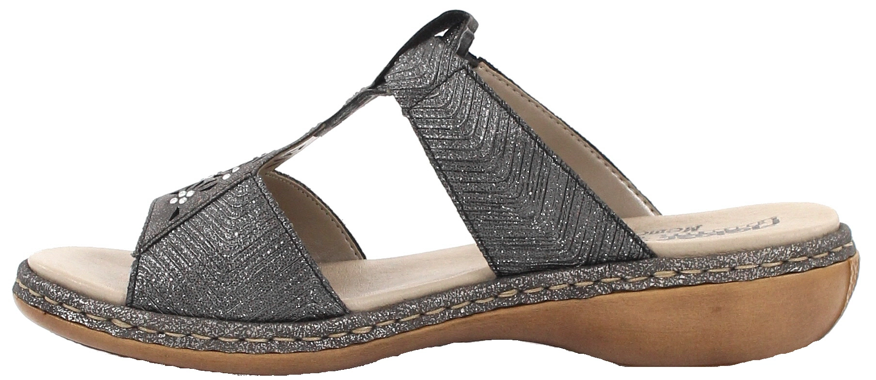 Rieker Sandaalit 65950-90 Harm/hopea 2 Rieker Sandaalit 65950-90 Harm/hopea - Image 2