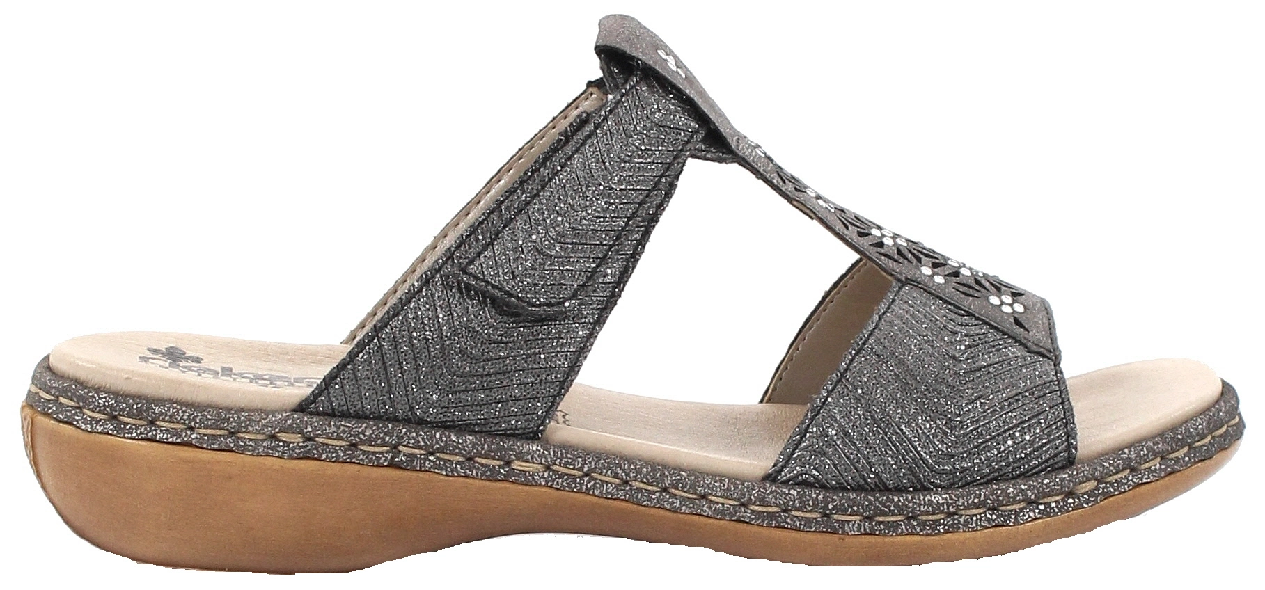 Rieker Sandaalit 65950-90 Harm/hopea 1 Rieker Sandaalit 65950-90 Harm/hopea