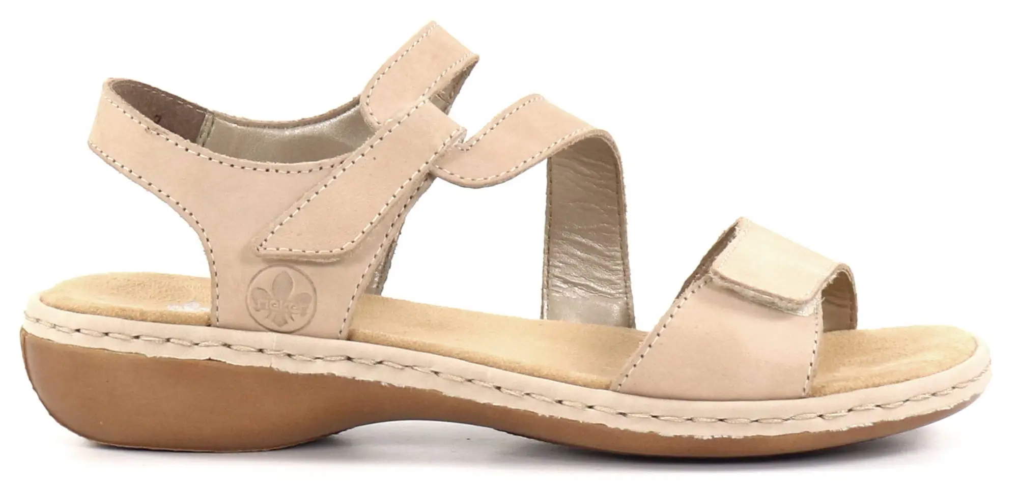 Rieker Sandaalit 659C7-60 Beige 1 Rieker Sandaalit 659C7-60 Beige