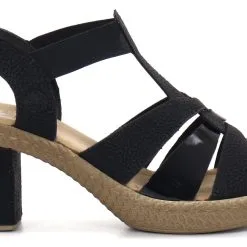 Rieker Sandaalit 665K3-00 Musta