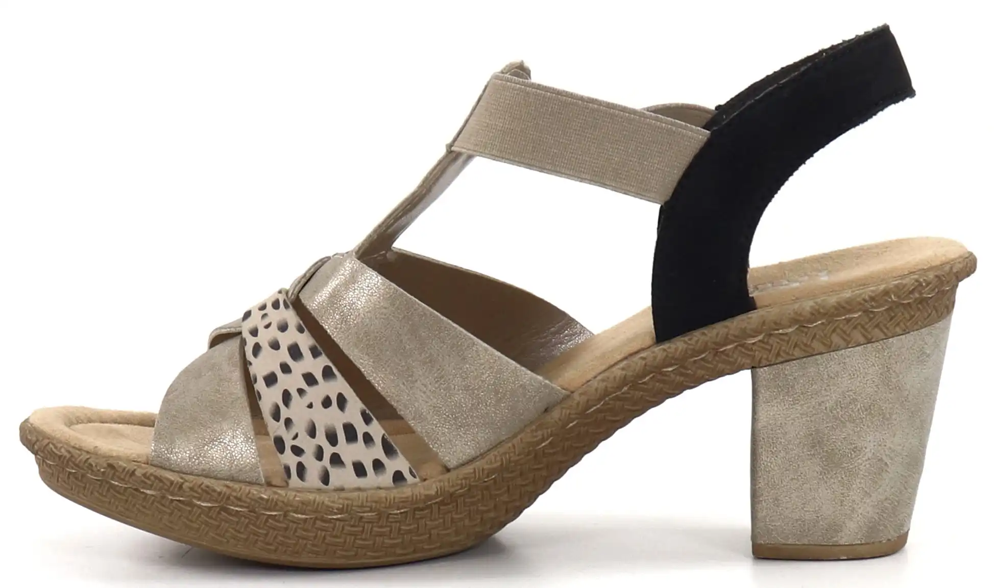 Rieker Sandaalit 665K3-60 Beige 2 Rieker Sandaalit 665K3-60 Beige - Image 2