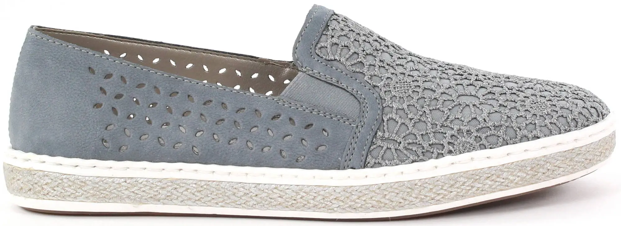 Rieker Kävelykengät M8555-14 Sininen 1 Rieker Kävelykengät M8555-14 Sininen