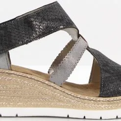 Rieker Kiilasandaalit 61923-45 Harmaa