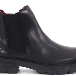 Rieker Naisten Nilkkurit Nahkaa Z9150-00 Musta