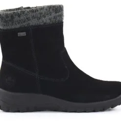 Rieker Naisten RiekerTex Nilkkurit L7165-00 Musta