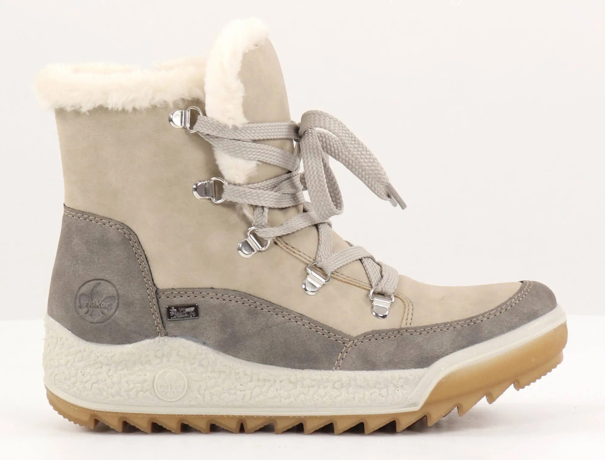 Rieker Naisten RiekerTex Nilkkurit Y4744-61 Beige 1 Rieker Naisten RiekerTex Nilkkurit Y4744-61 Beige