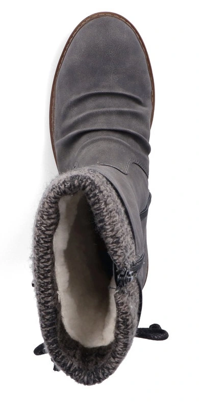 Rieker Naisten RiekerTex Nilkkurit Z4756-45 Harmaa 3 Rieker Naisten RiekerTex Nilkkurit Z4756-45 Harmaa - Image 3