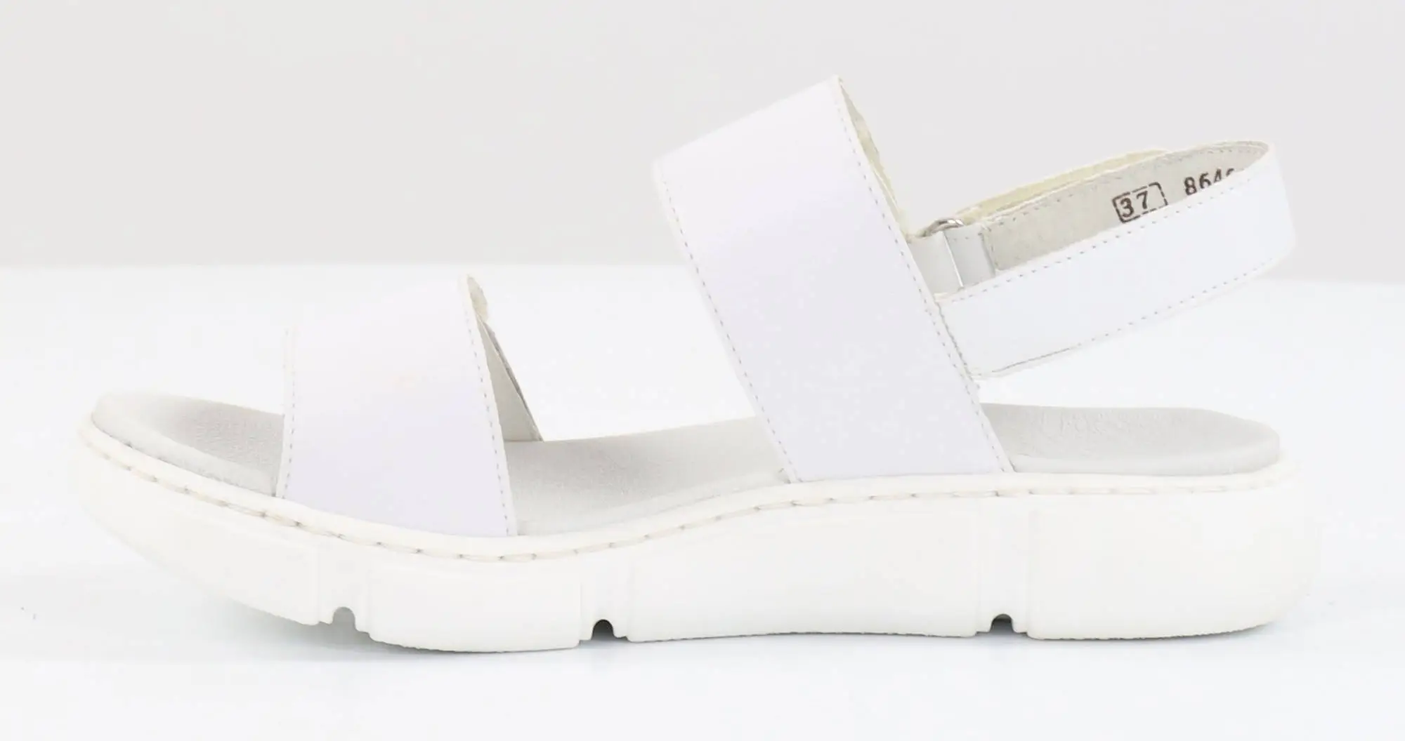 Rieker Naisten Sandaalit 68975-80 Valkoinen 2 Rieker Naisten Sandaalit 68975-80 Valkoinen - Image 2