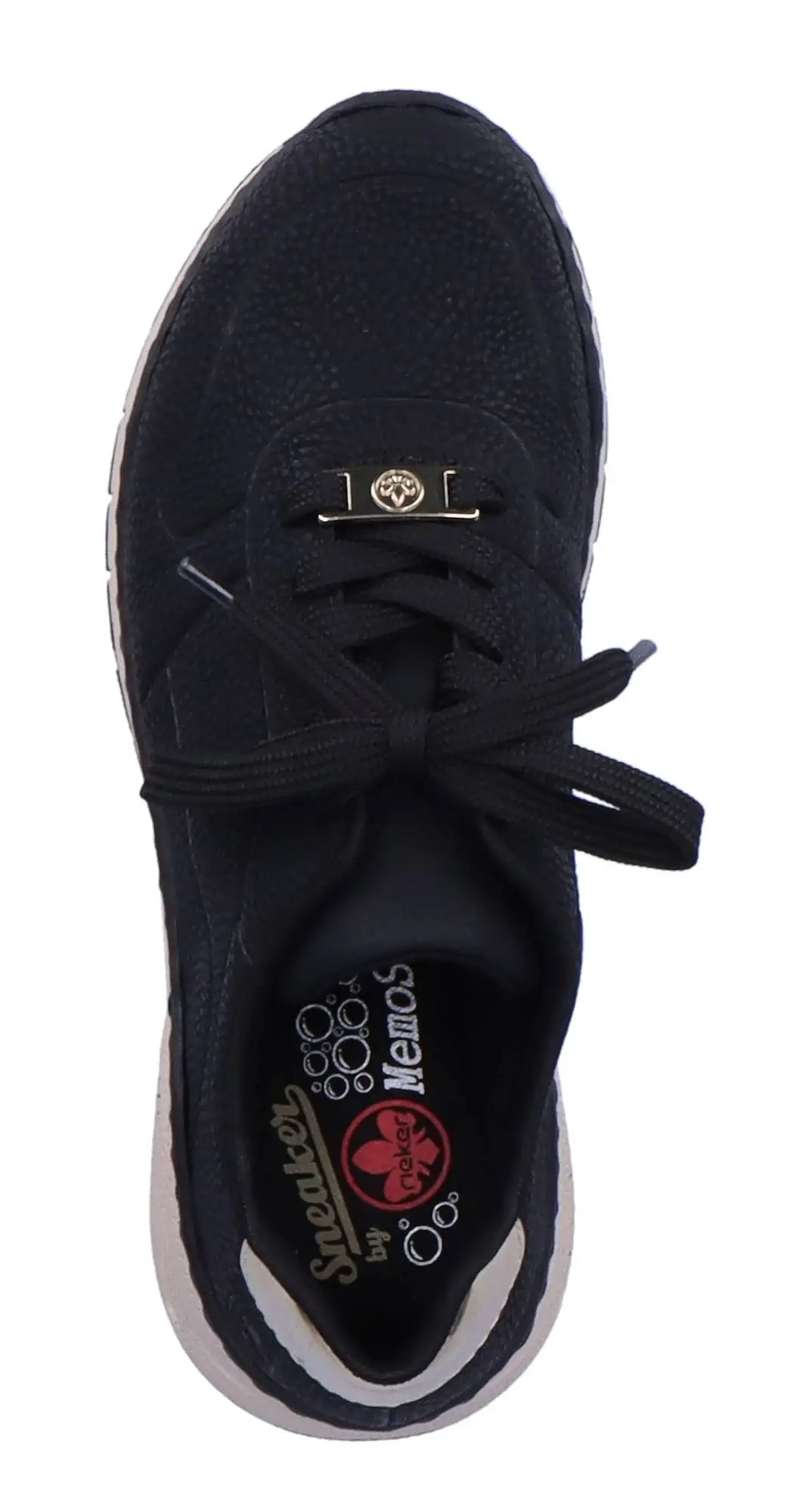 Rieker Naisten Tennarit Keinomateriaalia M4903-00 Musta 3 Rieker Naisten Tennarit Keinomateriaalia M4903-00 Musta - Image 3