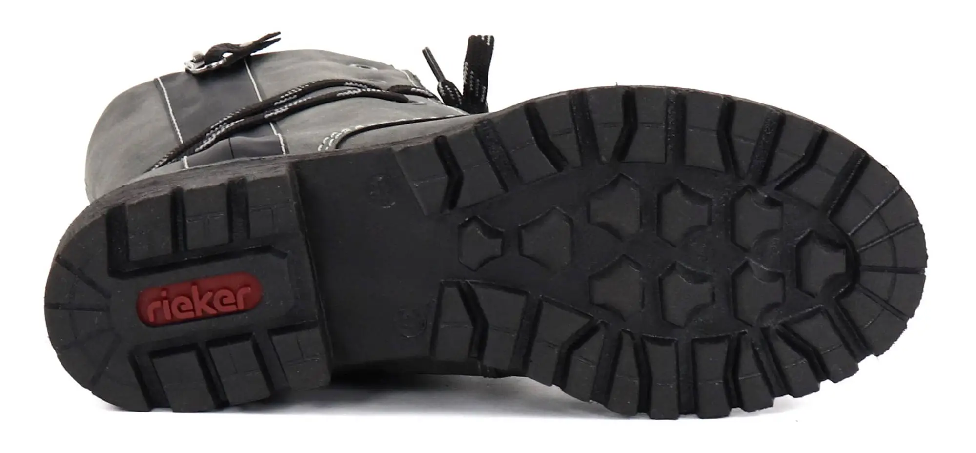 Rieker Naisten Korkeavartiset Nilkkurit 785K0-45 Harmaa 3 Rieker Naisten Korkeavartiset Nilkkurit 785K0-45 Harmaa - Image 3