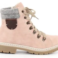 Rieker Naisten Lämminvuoriset Nilkkurit Y9430-32 Roosa -Rieker RiekernaistenlamminvuorisetnilkkuritY9430 32roosa 131897 dd01db1841b89258cb361a1c9a3557c9 4