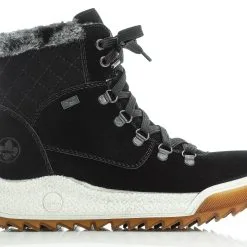 Rieker Naisten Lämminvuoriset Vettähylkivät Nilkkurit Y4733-00 Musta -Rieker RiekernaistenlamminvuorisetvettahylkivatnilkkuritY4733 00musta 131867 02053d5841359ca8b627b27cb729bbb8 5