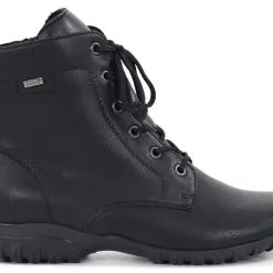 Rieker Naisten Leveälestiset Nilkkurit L4611-00 Musta