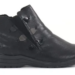 Rieker Naisten Nilkkurit L1882-00 Musta