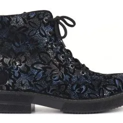 Rieker Naisten Nahkanilkkurit 72010-14 Sininen