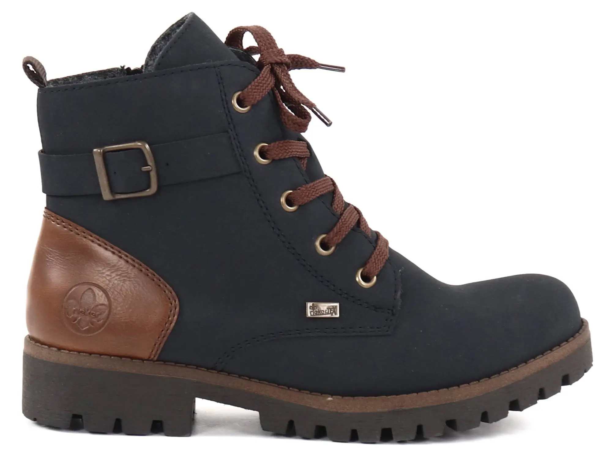 Rieker Naisten Nilkkurit 78502-14 Sininen 1 Rieker Naisten Nilkkurit 78502-14 Sininen