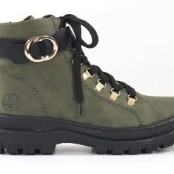 Rieker Naisten Nilkkurit X9023-24 Vihreä