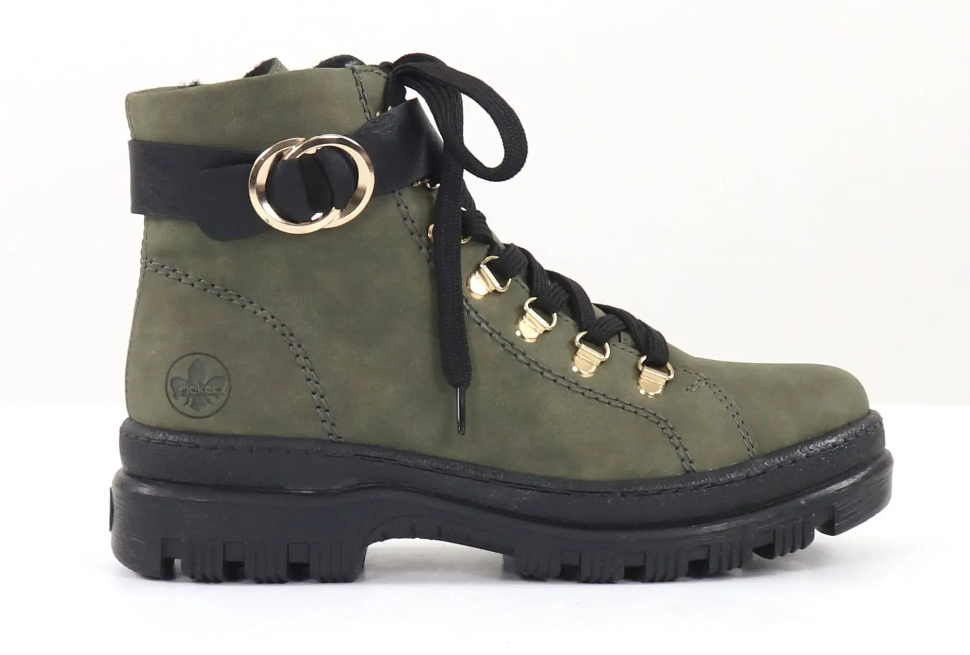 Rieker Naisten Nilkkurit X9023-24 Vihreä 1 Rieker Naisten Nilkkurit X9023-24 Vihreä