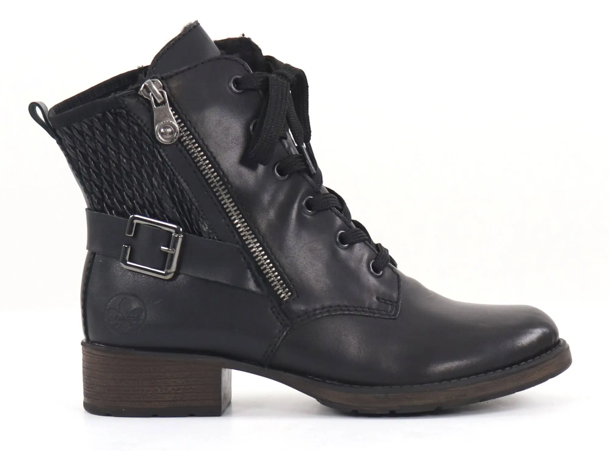 Rieker Naisten Nilkkurit Z9533-00 Musta 1 Rieker Naisten Nilkkurit Z9533-00 Musta