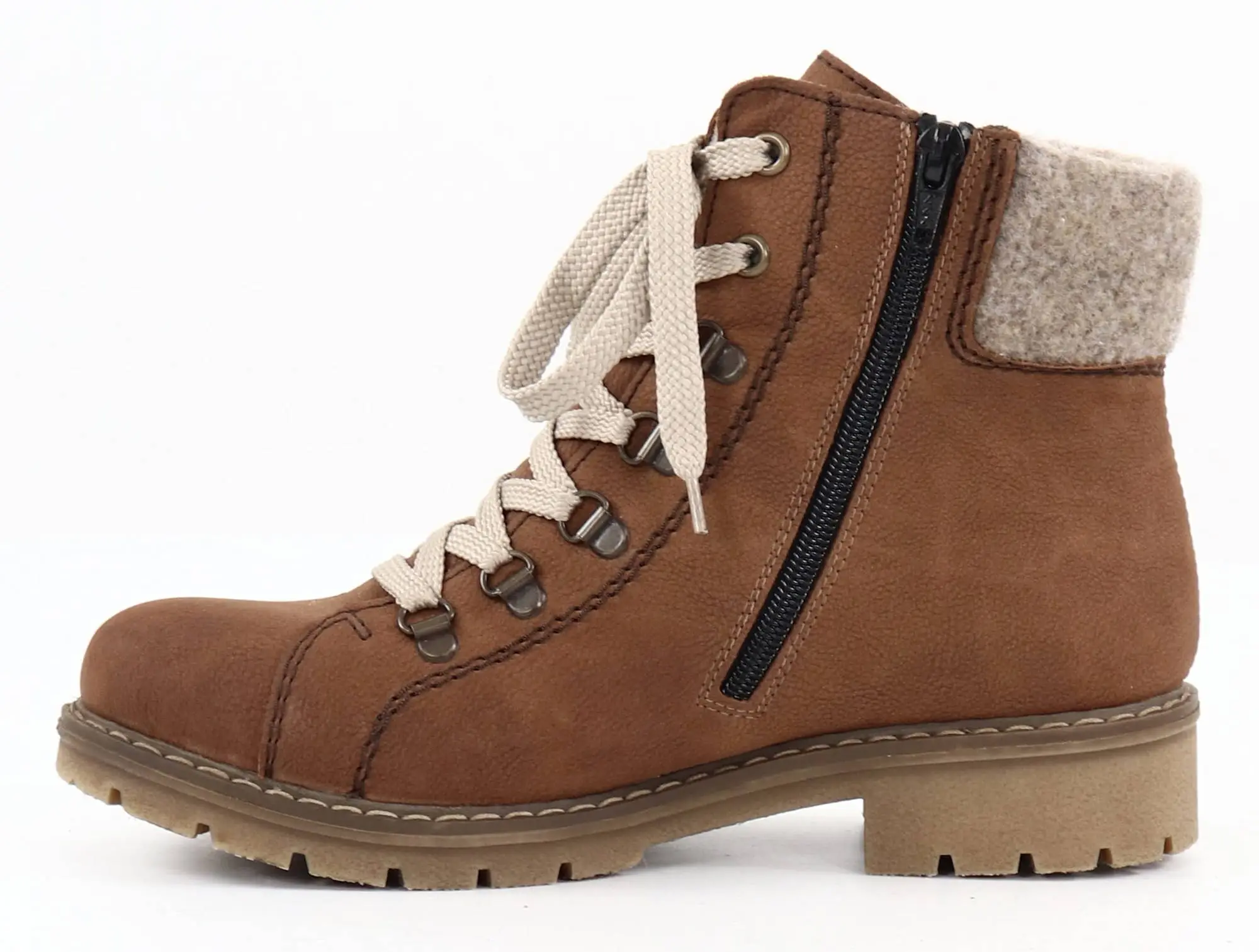 Rieker Naisten Nilkkurit Teddyvuorella Y9142-22 Ruskea 2 Rieker Naisten Nilkkurit Teddyvuorella Y9142-22 Ruskea - Image 2