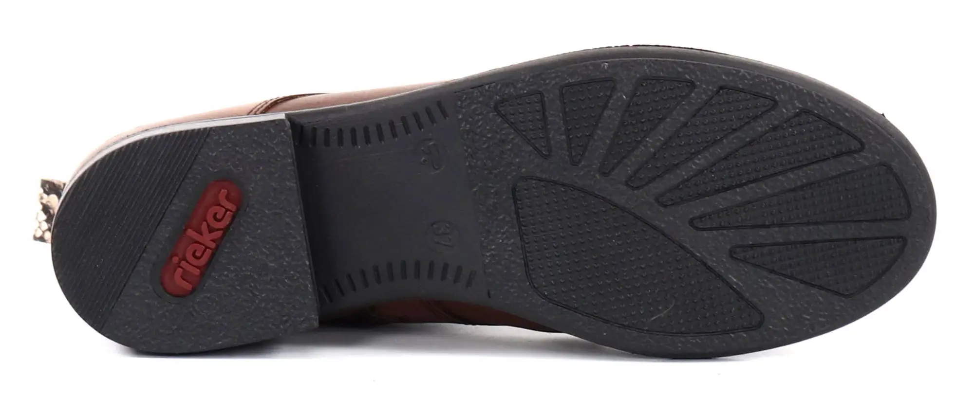 Rieker Naisten Nilkkurit Vetoketjulla Ja Nauhoituksella 77824-25 Ruskea 3 Rieker Naisten Nilkkurit Vetoketjulla Ja Nauhoituksella 77824-25 Ruskea - Image 3