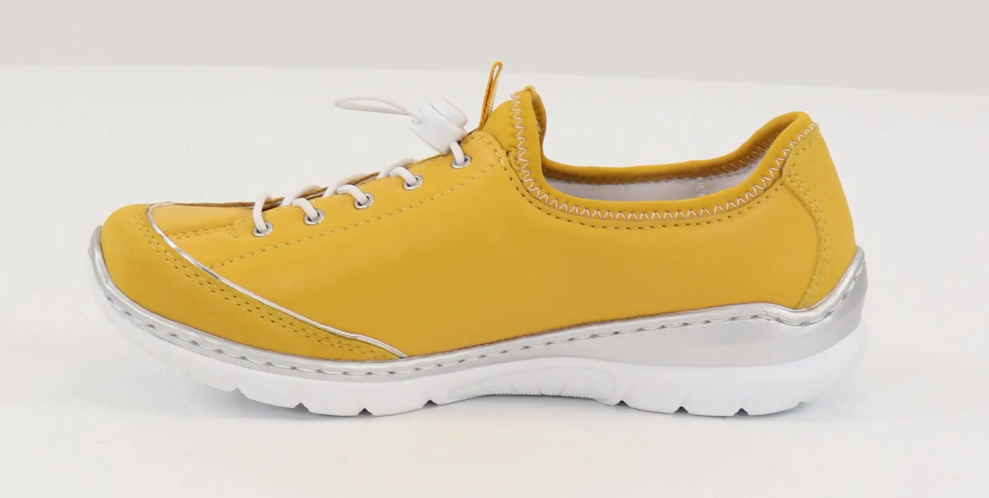 Rieker Naisten Pehmeät Kävelykengät L32T4-69 Keltainen 2 Rieker Naisten Pehmeät Kävelykengät L32T4-69 Keltainen - Image 2