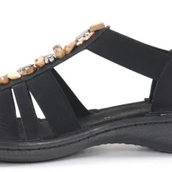 Rieker Naisten Sandaalit 60869-00 Musta -Rieker Riekernaistensandaalit60869 00musta 133550 c730b501d7644d92dd7ab3318432f938 3