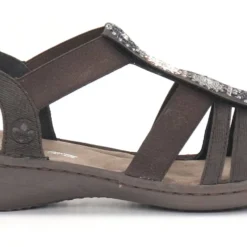 Rieker Naisten Sandaalit 608G9-47 Harmaa