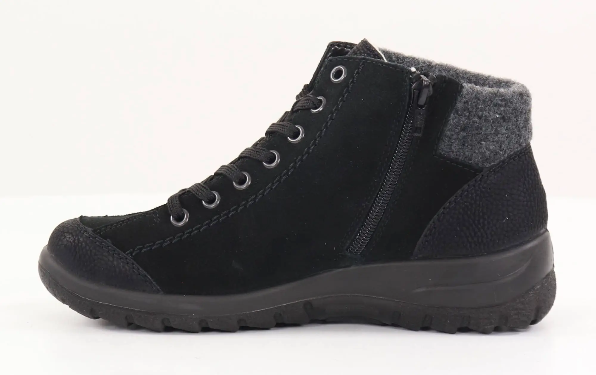 Rieker Naisten Vettähylkivät Nilkkurit L7132-01 Musta 2 Rieker Naisten Vettähylkivät Nilkkurit L7132-01 Musta - Image 2