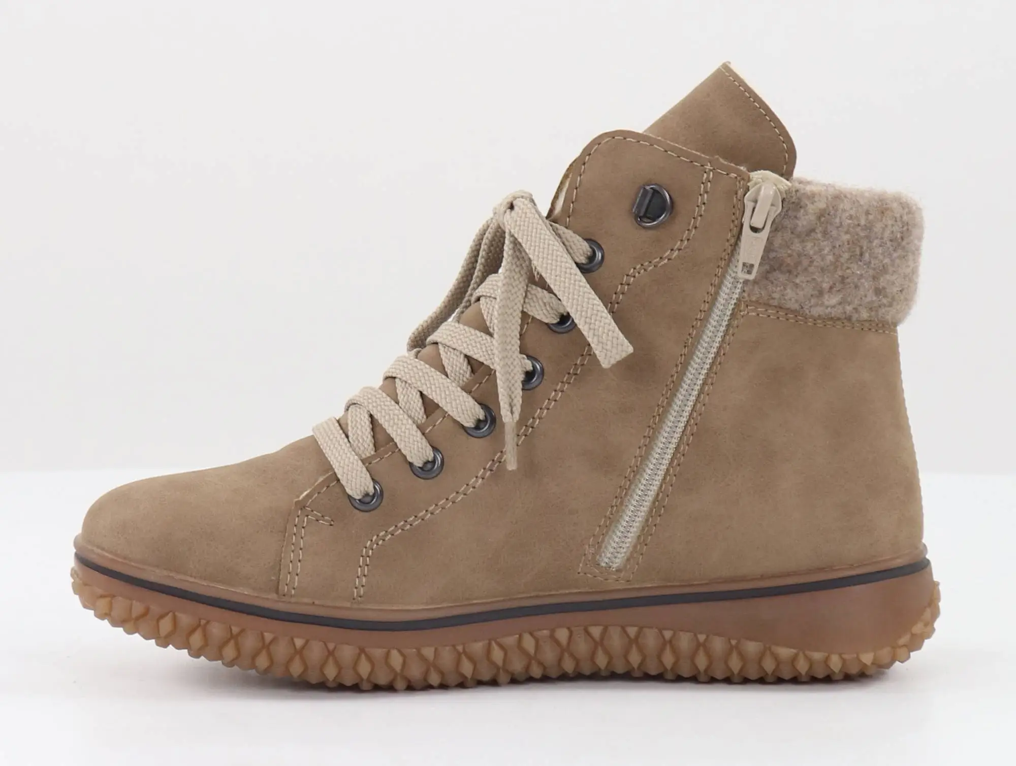 Rieker Naisten Vettähylkivät Nilkkurit Z4246-65 Beige 2 Rieker Naisten Vettähylkivät Nilkkurit Z4246-65 Beige - Image 2