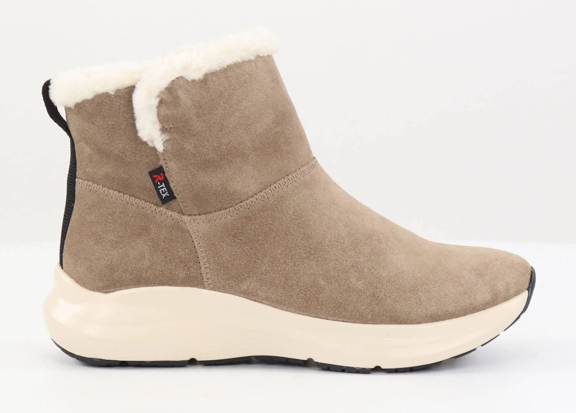 Rieker Naisten Vettähylkivät Nilkkurit Mokkanahkaa 42170-64 Beige 1 Rieker Naisten Vettähylkivät Nilkkurit Mokkanahkaa 42170-64 Beige